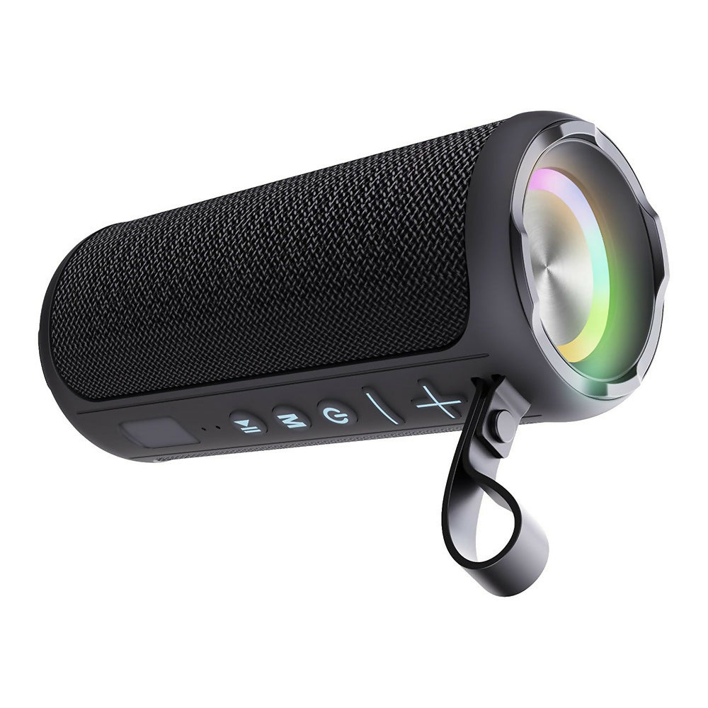 Mocny głośnik Bluetooth z dźwiękiem HD / Podświetlenie LED / Wodoodporność IPX6 / Bluetooth 5.1 z funkcją multiparowania / Podwójne głośniki 20 W z subwooferem